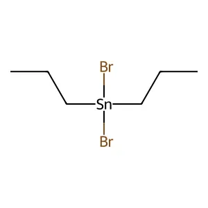 Stannane, dibromodipropyl- structure