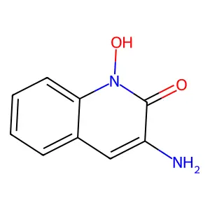 3-Amino-1-hydroxyquinolin-2-one structure
