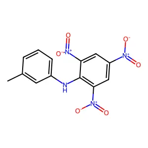 N-Picryl-M-toluidine structure
