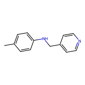 N-(4-Pyridylmethyl)-p-toluidine structure