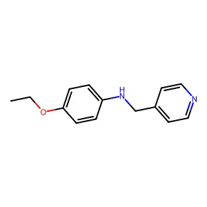 4-ethoxy-N-(pyridin-4-ylmethyl)aniline structure