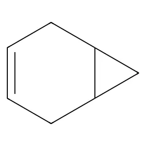 cis-Bicyclo(4.1.0)hept-3-ene structure