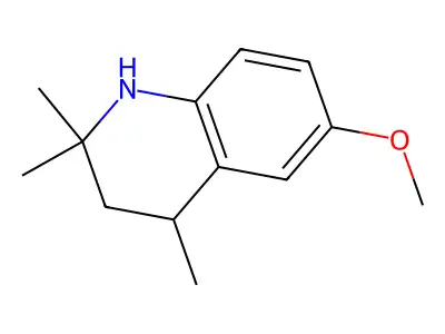 6-Methoxy-2,2,4-trimethyl-1,2,3,4-tetrahydroquinoline structure