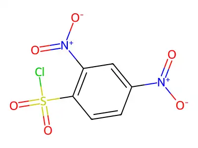 2,4-二硝基苯磺酰氯 structure