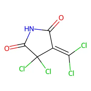 3,3-Dichloro-4-(dichloromethylene)-2,5-pyrrolidinedione structure