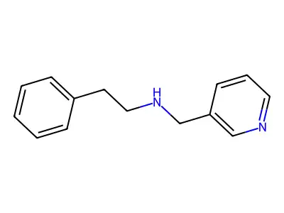 Phenethyl-pyridin-3-ylmethyl-amine structure