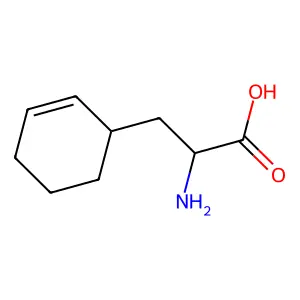 2-Amino-3-(cyclohex-2-en-1-yl)propanoic acid structure