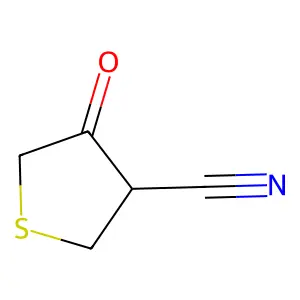 4-氧代硫杂环戊烷-3-甲腈 structure