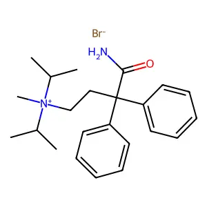 溴异丙胺 structure