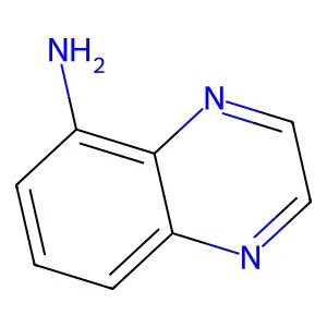 5-氨基喹喔啉 structure