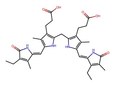 Mesobilirubin structure