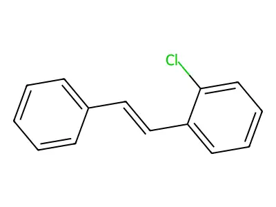 1-Chloro-2-[(E)-2-phenylethenyl]benzene structure