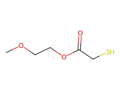 Methoxyethyl thioglycolate structure