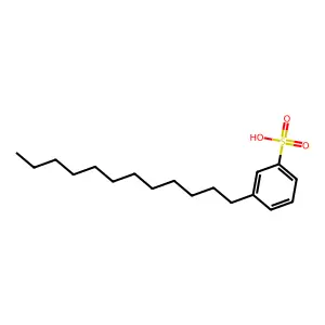 3-十二烷基苯-1-磺酸 structure