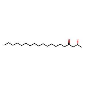 2,4-Nonadecanedione structure