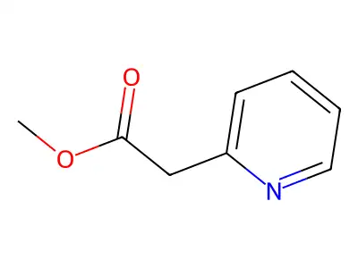 Methyl 2-pyridylacetate structure