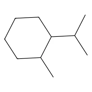 1-Methyl-2-(propan-2-yl)cyclohexane structure