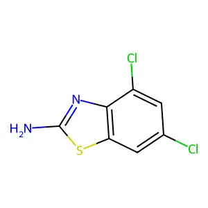 二氯-2-苯并噻唑胺 structure