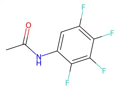 2',3',4',5'-Tetrafluoroacetanilide structure