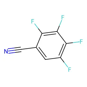 2,3,4,5-Tetrafluorobenzonitrile structure