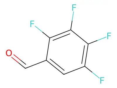 2,3,4,5-Tetrafluorobenzaldehyde structure