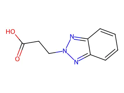 3-(2H-1,2,3-Benzotriazol-2-YL)propanoic acid structure