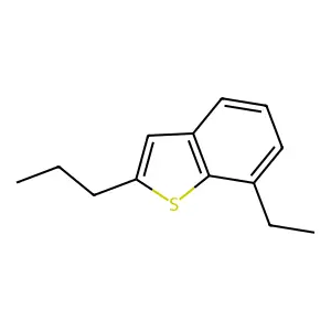 7-Ethyl-2-propyl-1-benzothiophene structure