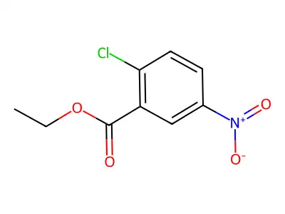 Ethyl 2-chloro-5-nitrobenzoate structure