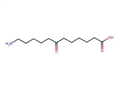 12-Amino-7-oxododecanoic acid structure