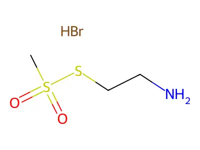 2-Methylsulfonylsulfanylethanamine structure