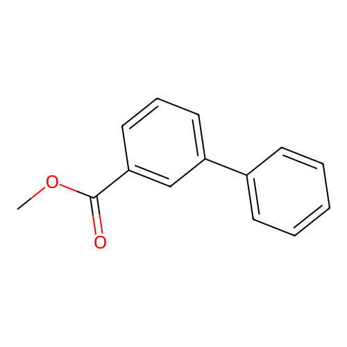 Methyl 3-phenylbenzoate structure