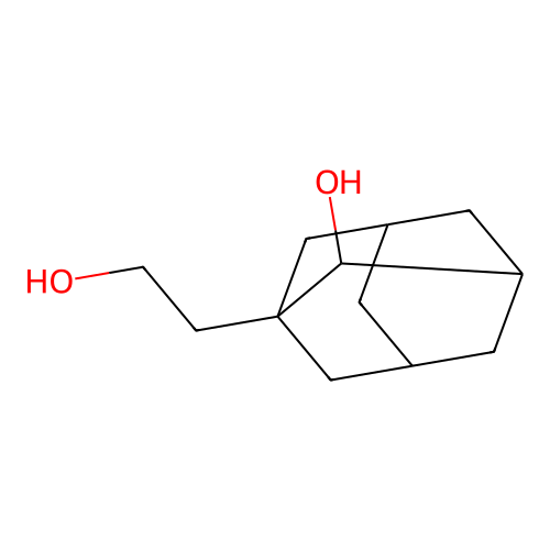 1-(2-Hydroxy-ethyl)-adamantan-2-OL structure