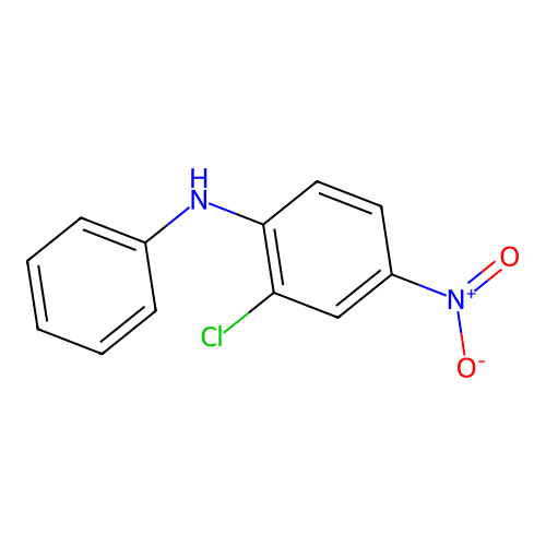 2-chloro-4-nitro-N-phenylaniline structure