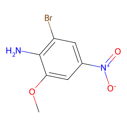 2-Bromo-6-methoxy-4-nitroaniline structure