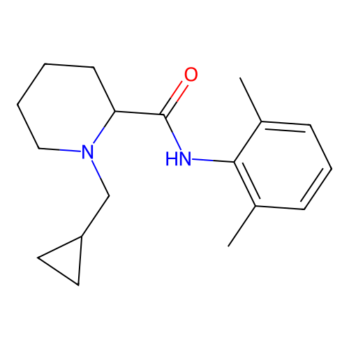 Ipravacaine structure