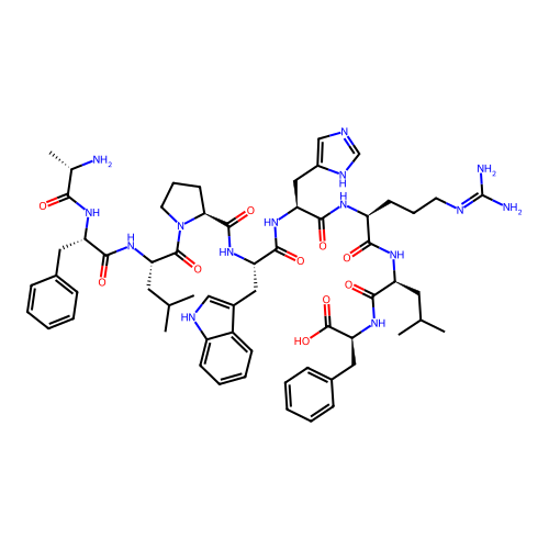 Tyrosinase (206-214) (human) structure