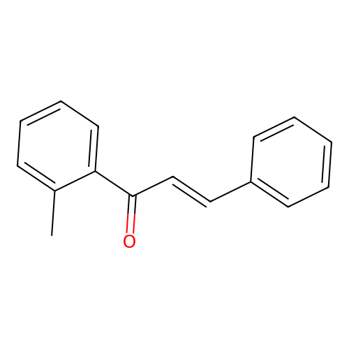 (2E)-1-(2-Methylphenyl)-3-phenylprop-2-en-1-one structure