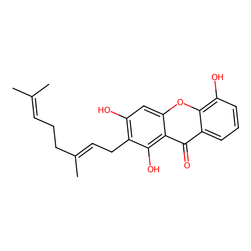 Mangostinone structure