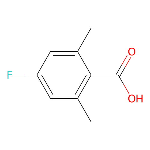 4-Fluoro-2,6-dimethylbenzoic acid structure