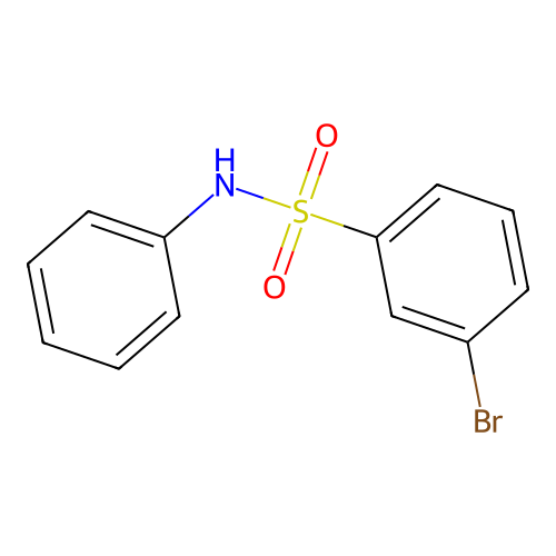 3-bromo-N-phenylbenzenesulfonamide structure