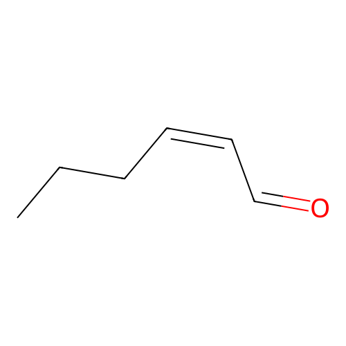 2-Hexenal, (2Z)- structure