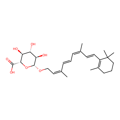 Retinylglucuronide structure