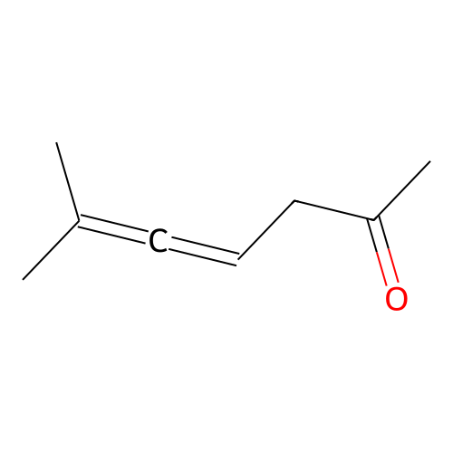 6-Methyl-4,5-heptadien-2-one structure