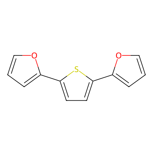 Furan, 2,2'-(2,5-thiophenediyl)di- structure