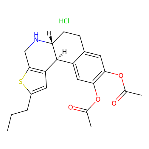 Adrogolide Hydrochloride structure