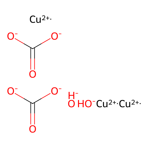 Azurite structure