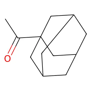 Methyl tricyclo(3.3.1.13,7)dec-1-yl ketone structure