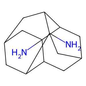 1,6-Diaminodiamantane structure