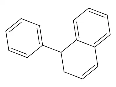 1,2-二氢-1-苯基萘 structure