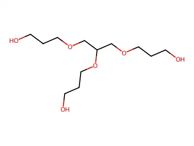 3,3',3''-[1,2,3-Propanetriyltris(oxy)]tris(1-propanol) structure